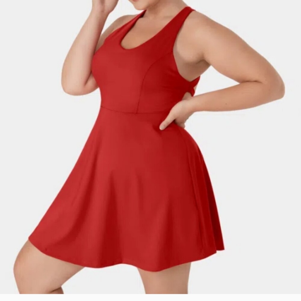 HALARA Cut Out 2 In 1 Exercise Easy Peezy Dress - XSmall 🆕